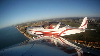 Vol Ulm Eurostar avec Arnaud le 27.10.2014 Le Havre
