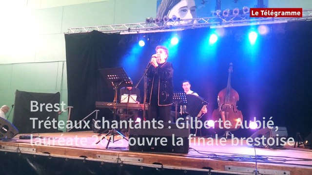 Brest. Tréteaux chantants : Gilberte Aubié, lauréate 2013 ouvre la finale brestoise