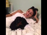 SHE SINGS!!!!!! MY DOG REALLY SINGS!!! #ThePuppySong: Brittany Furlan's Vine #325