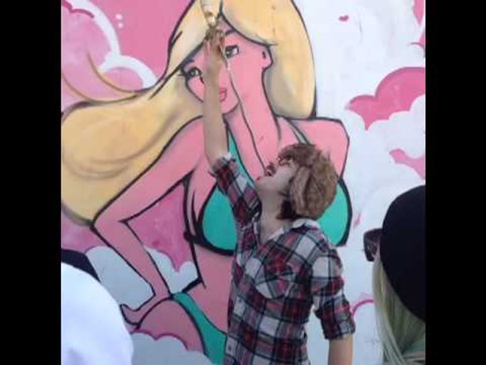 The beekeeper is a street performer now: Brittany Furlan's Vine #213