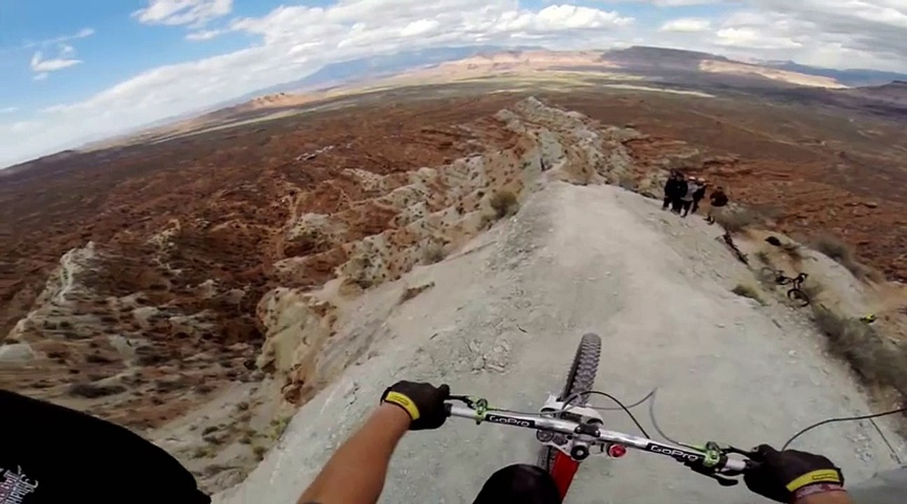 Mountain Bike Backflip Over Gap