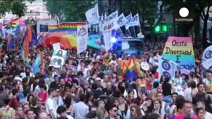 “Радужный” парад в Аргентине