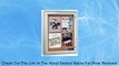 Displays2go Wall-Mounted Enclosed Bulletin Board, 23-1/4 x 29-3/4 Inches, Aluminum Frame, Weather Resistant, Swing-Open Locking Door for Indoor or Outdoor Use (ODNBCB4A4)