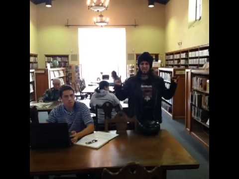The goth visits the public library: Brittany Furlan's Vine #172
