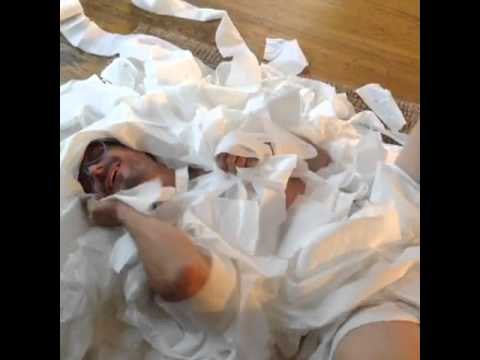 how to not know where your toilet paper went.: Brittany Furlan's Vine #163