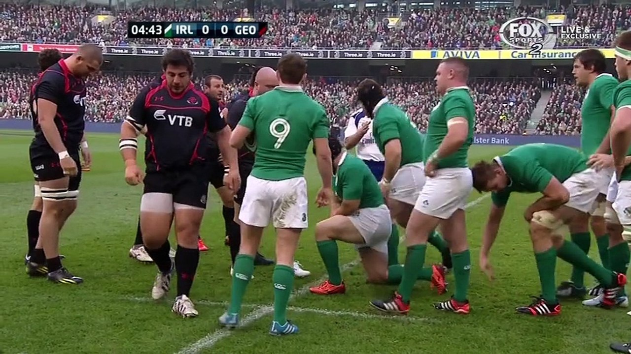 Ireland.v.Georgia 1st.Half Nov 15 2014