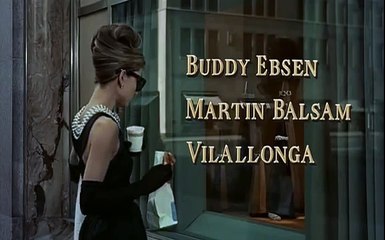 Breakfast at Tiffany's scène d'ouverture