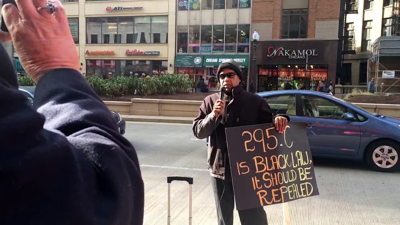Saber Masi from Chicago @ Protest against the killing of a Christian Couple in Pakistan 11-15-2014