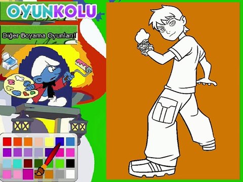 Ben 10 Boyama 4 Oyununun Oynanış Videosu