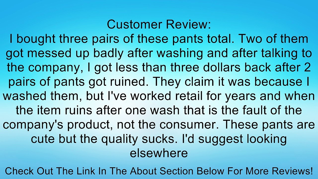 ToBeInStyle Women's Drawstring Velour Pocket Lounge Pants Review