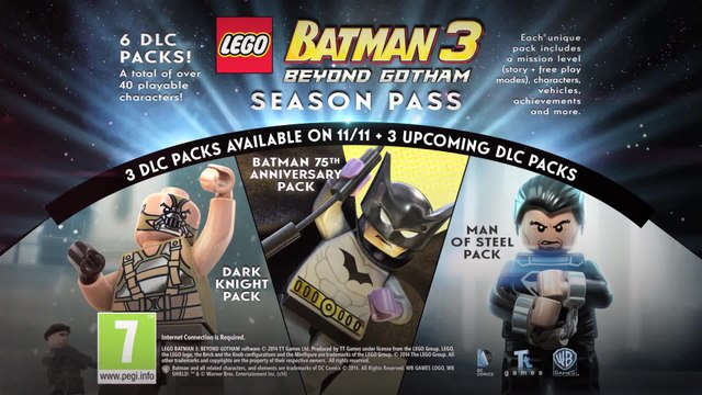LEGO Batman 3 Beyond Gotham - Season Pass Trailer [EN]
