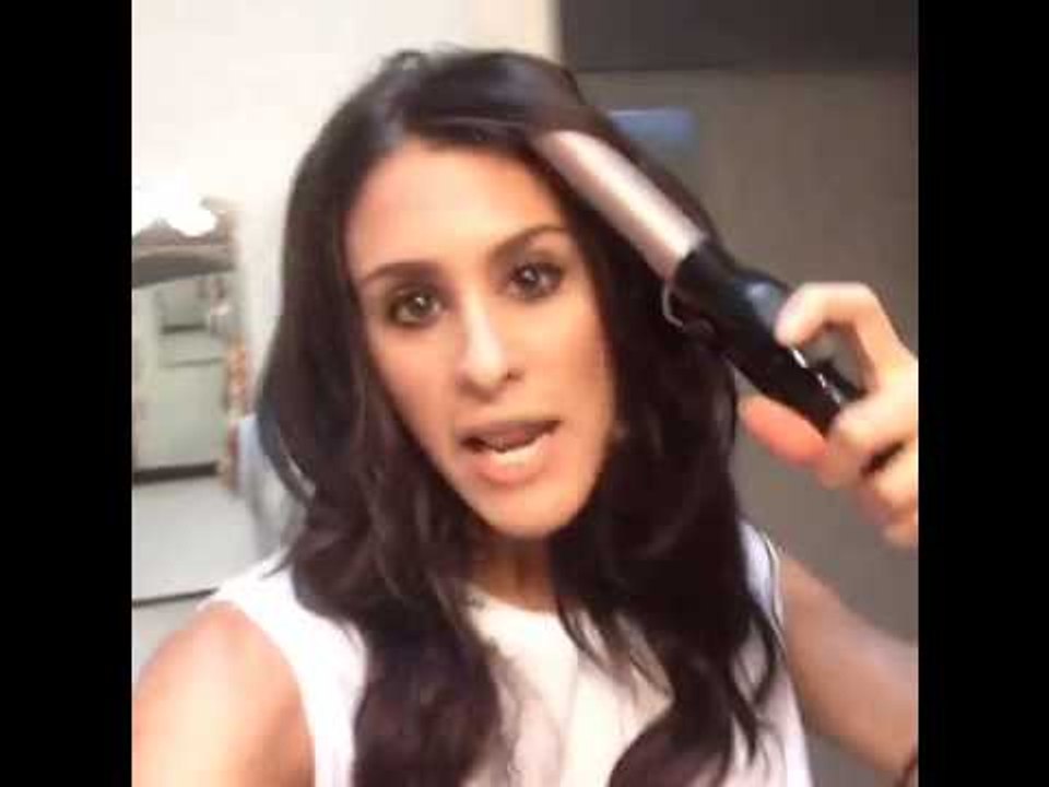 That moment when you forget your curling iron isn't a mic: Brittany Furlan's Vine #347