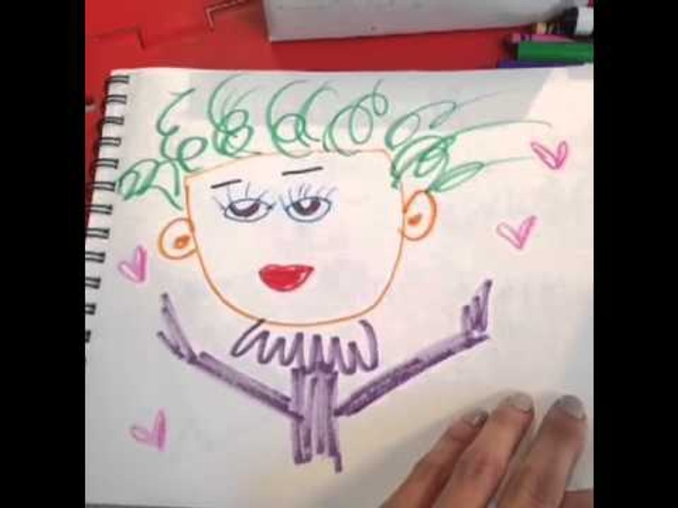I love looking at children's drawings at Blick Art Matericals: Brittany Furlan's Vine #203
