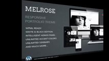 Melrose Responsive Portfolio WordPress Theme