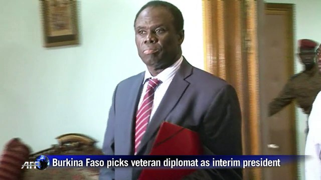 Burkina Faso chooses Michel Kafando as interim president