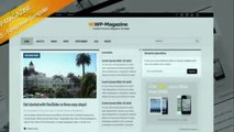 WP-Magazine responsive Wordpress theme