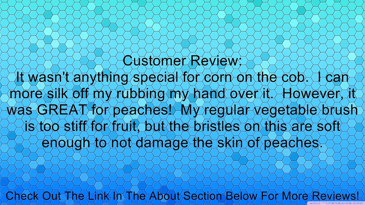Chef'n Corn Scrub Brush Review