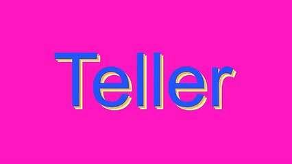 How to Pronounce Teller