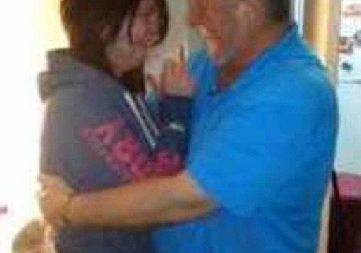 Irish Woman Reacts With Shock After Dad Makes Surprise Visit