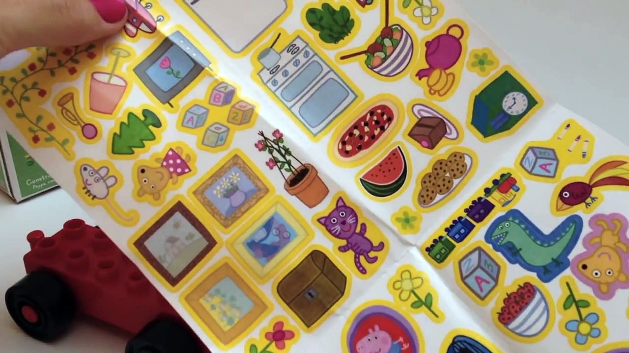 Peppa Pig Train Station Building Blocks Construction Peppa Pig Toys Estación de Trenes de Peppa Pig