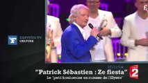 Zapping TV : Patrick Sébastien parodie le 