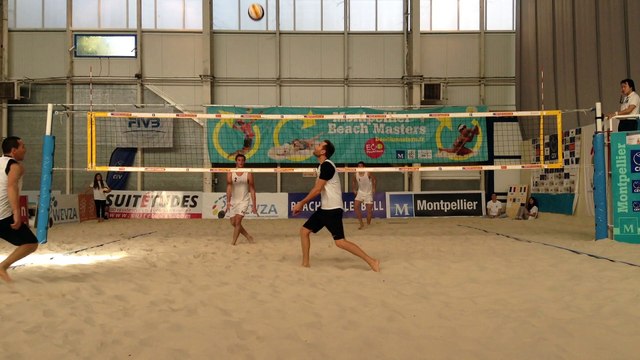 *Loiseau-GauthierRat vs ITA Tomatis 2è set 10-11 Wevza MTP 2014