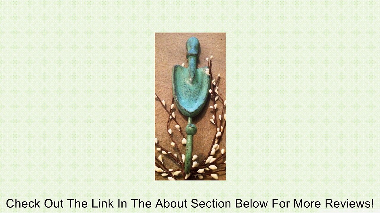 SHOVEL Cast Iron Garden Coat Towel Wall Hanger Hook Review