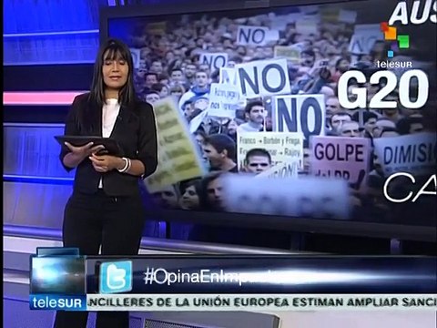 Piden sindicatos al G-20 que modifiquen políticas laborales