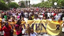 Marcha pelos direitos das mulheres no Quénia