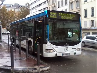 [Sound] Bus Mercedes-Benz Citaro n°989 de la RTM - Marseille sur la ligne 221 (2)