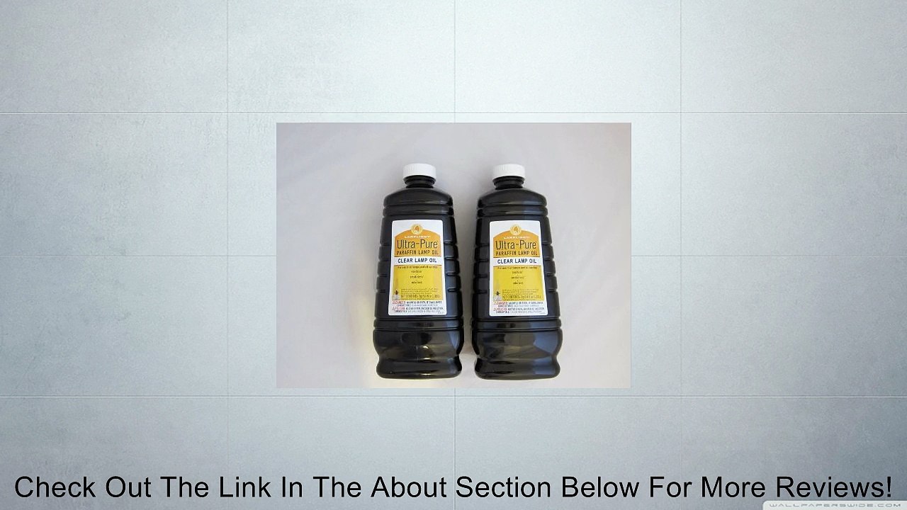 Lamplight Clear Ultra-Pure Lamp Oil 64 OZ (Two Pack Total of 128 OZ)
