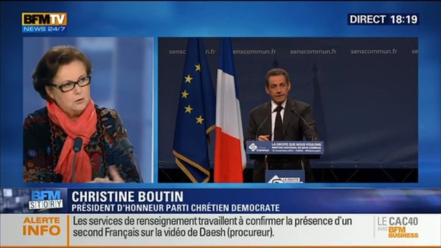 BFM Story: Mariage pour tous: Nicolas Sarkozy favorable à l' abrogation de la loi Taubira - 17/11