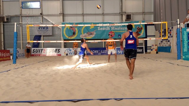 *JB:Yannick vs GER Betzien:Hellmuth 2è set 16-21 Wevza MTP 2014