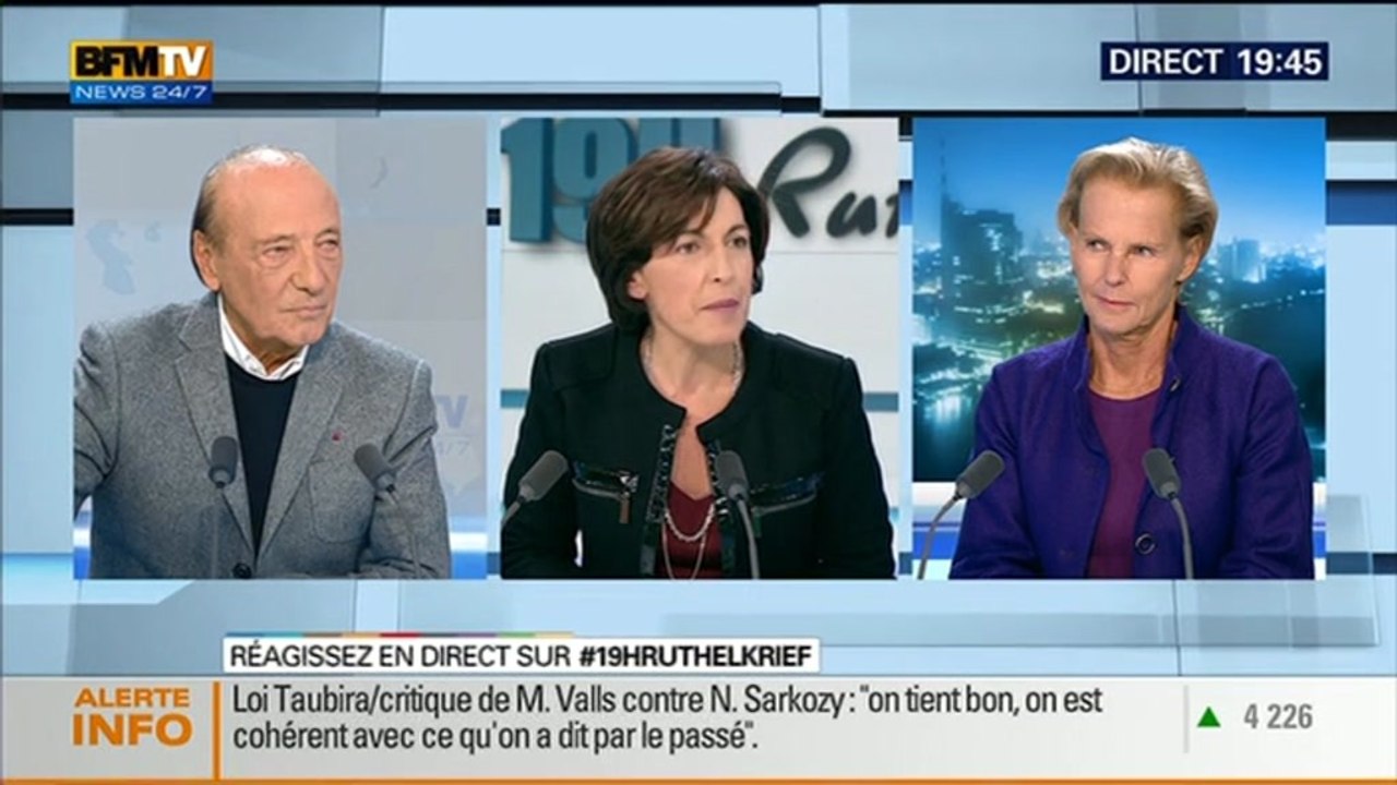 Christine Ockrent et Jacques Séguéla: Le face à face de Ruth Elkrief – 17/11