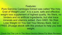 Garcinia Cambogia Pure Gold Extract Pill Capsules Diet, Ultra Max Natural Advanced Slim Fast Complex, 1500 mg Daily Serving, Research Verified Fat Fighter Reviews, Detox And Body Cleanse, No Side Effects. 1500mg Daily Serve, No Questions Asked Money Back