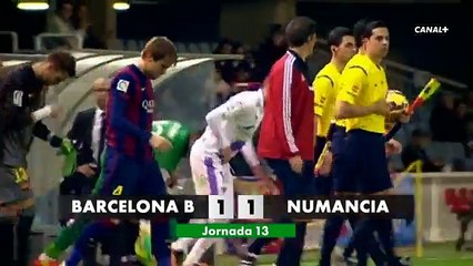 j.13 liga adelante 14/15 barça b 1-numancia 1