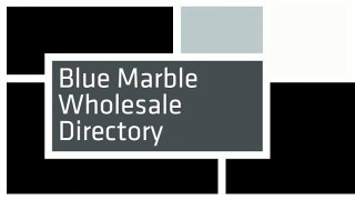 Blue Marble Wholesale Directory