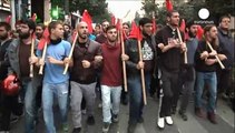 Atenas conmemora la Revuelta de la Politécnica con la enésima manifestación contra la austeridad
