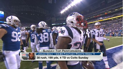 'NFL Fantasy Live': Sunday's top performers