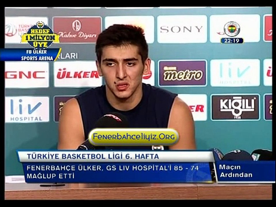 Kenan Sipahi Röportajı - Fenerbahçe Ülker 85-74 Galatasaray