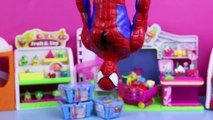 Spiderman Superhero Doll Surprise Blind Bags Small Mart Frozen Shopkins DisneyCarToys