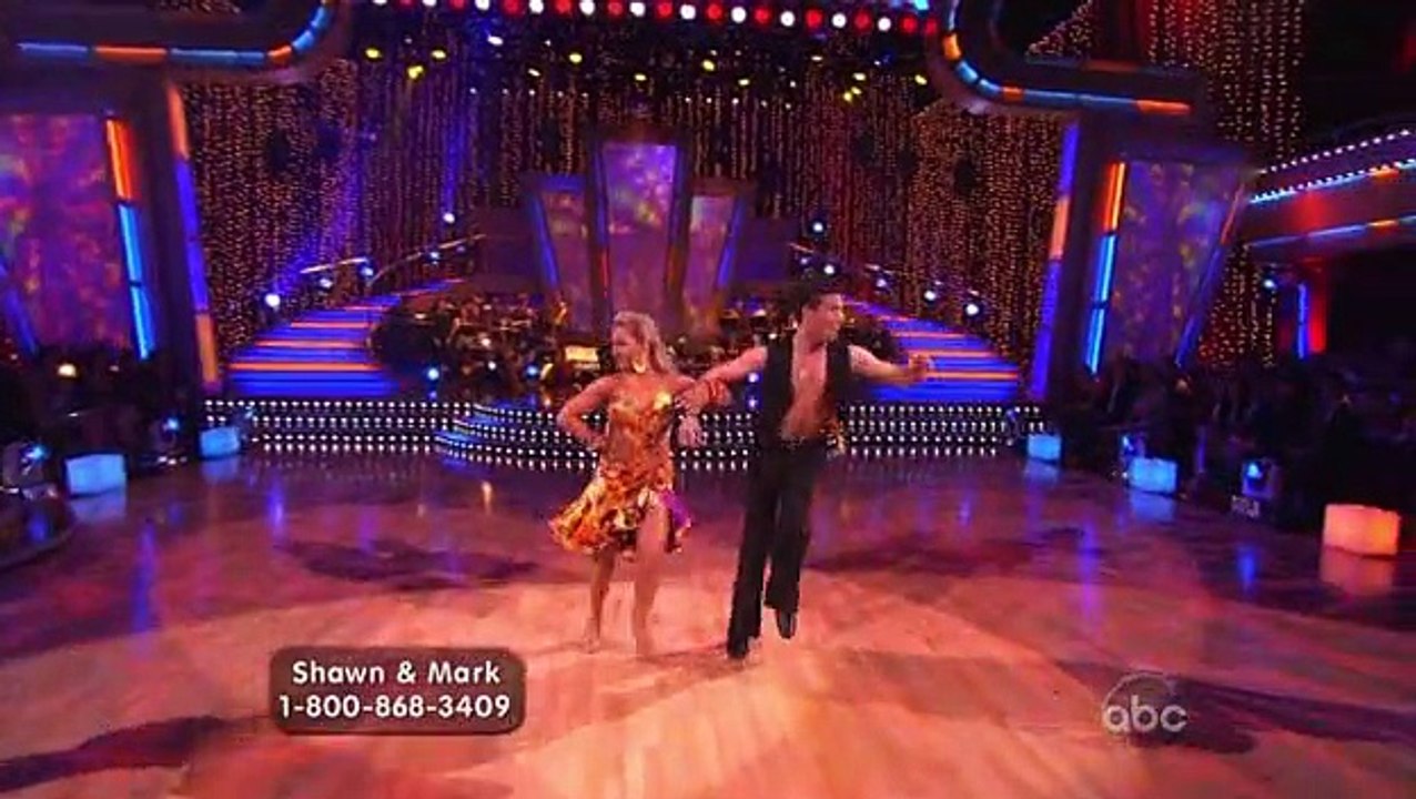 Shawn Johnson & Mark Ballas - Salsa