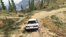 GTA 5 Off-Road Climbing Mountain In the Futo [Toyota AE86] (GTA V)