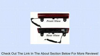 Video herunterladen: APDTY 034314 Third Brake Lamp Assembly For 2000-2006 Chevy Tahoe, Suburban, GMC Yukon, Suburban, Denali (3rd High Center Mount Brake Light Replaces GM Part #: 15170955)