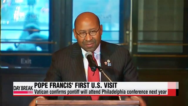 Pope Francis to visit U.S. in 2015