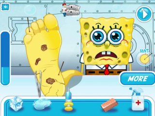 SpongeBob SquarePants Foot Doctor Let's Play / PlayThrough / WalkThrough Part
