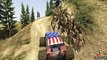 GTA 5 Off-Road Climbing Mountain In The Liberator [Monster Truck] (GTA V)
