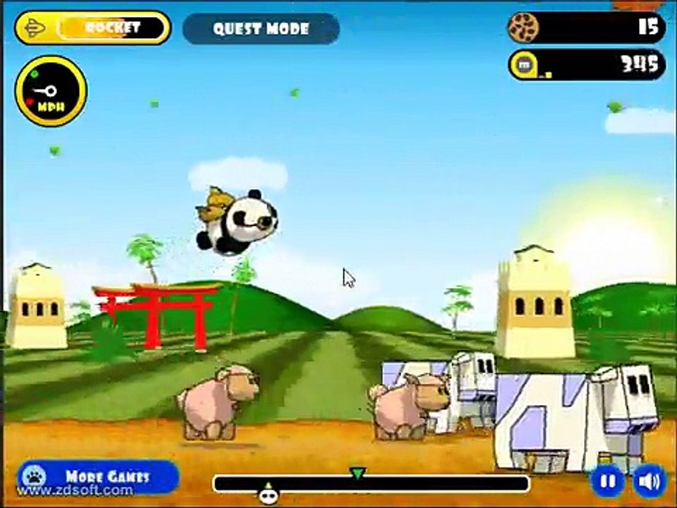 Rocket Panda Flying Cookie Quest part 3