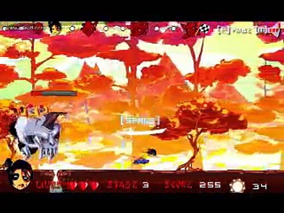 Samurai Autumn game level 2