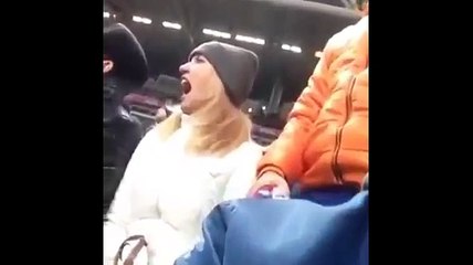 Sports Fan Has An Unique Style Of Cheering